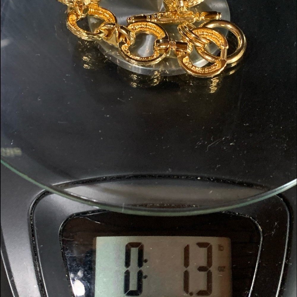 Kenneth Lane KJL Lightweight Gold Plated Bracelet - Picture 5 of 7